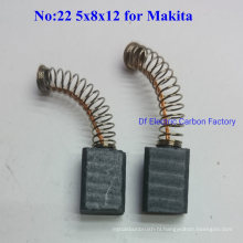 Power Tools Accessories Carbon Brushes/ Terminals for Makita 5*8*12